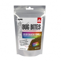 fluval bug bites colour enhancing granules 125g